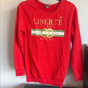 Liberte Paris Red Knitwear